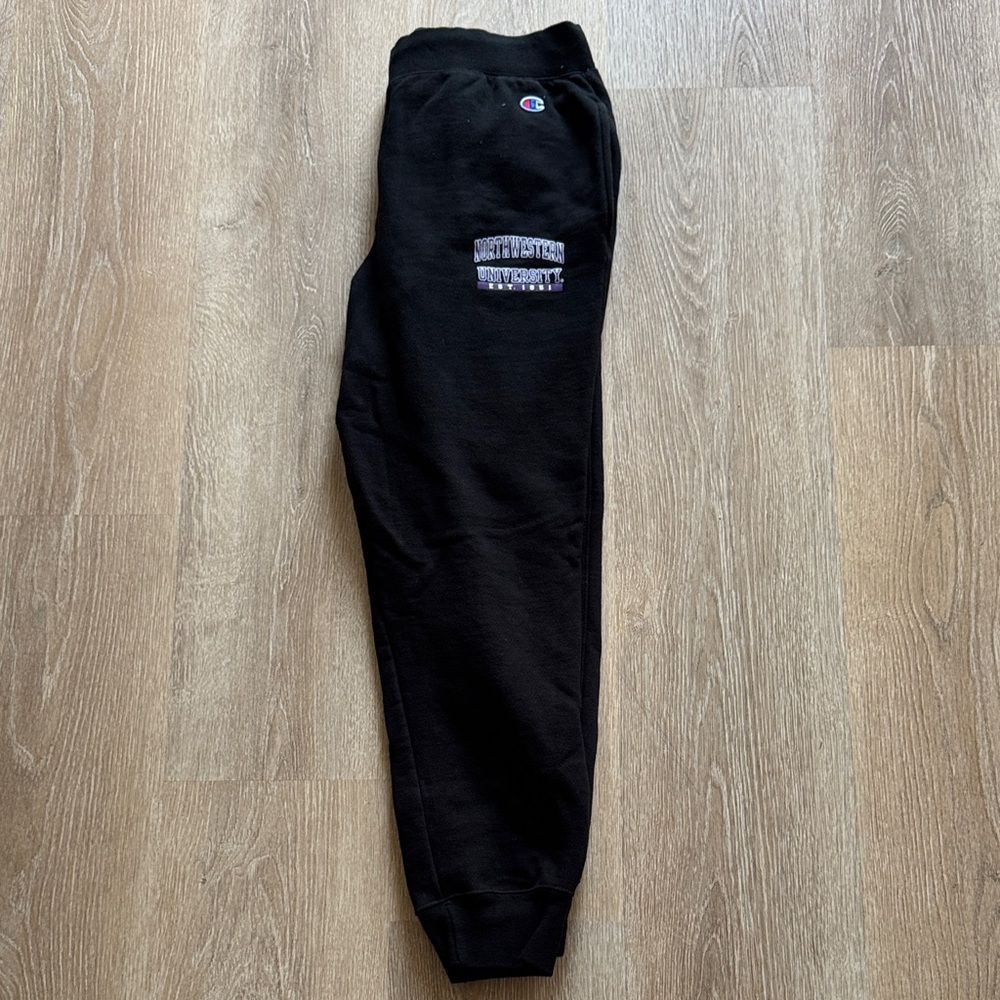 Northwestern University Men’s Black Joggers